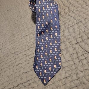 Men’s Hermes Sailboat Tie